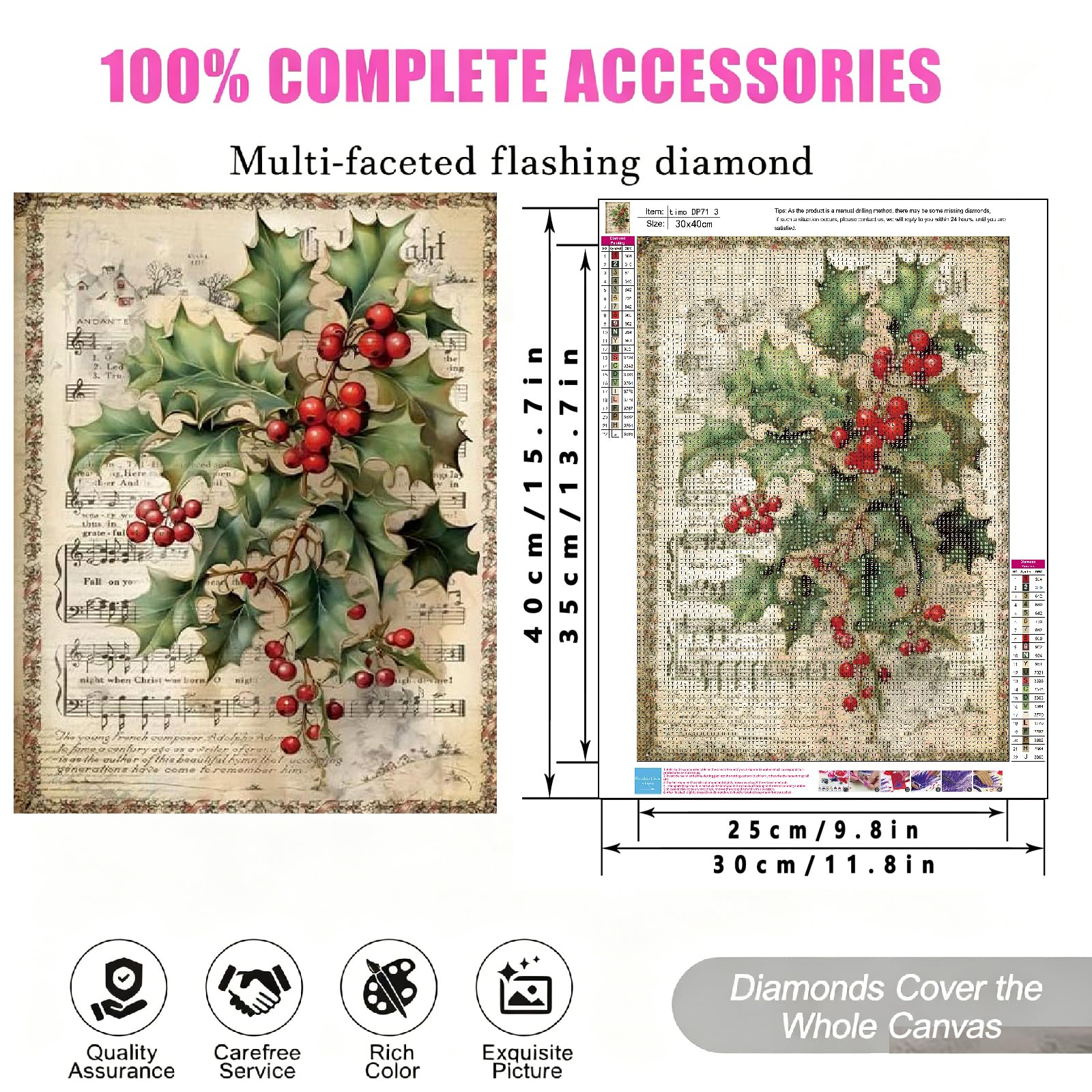 Christmas Diamond Art Kits - Beginner Diamond Painting -6