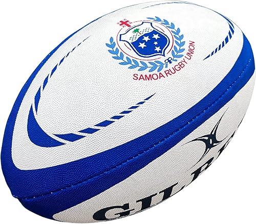 Gilbert Réplica de pelota de rugby de Samoa tamaño 5 - Estándar