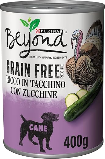 Purina Beyond Umido Cane Grain Free Bocconi in Patè con Tacchino e...