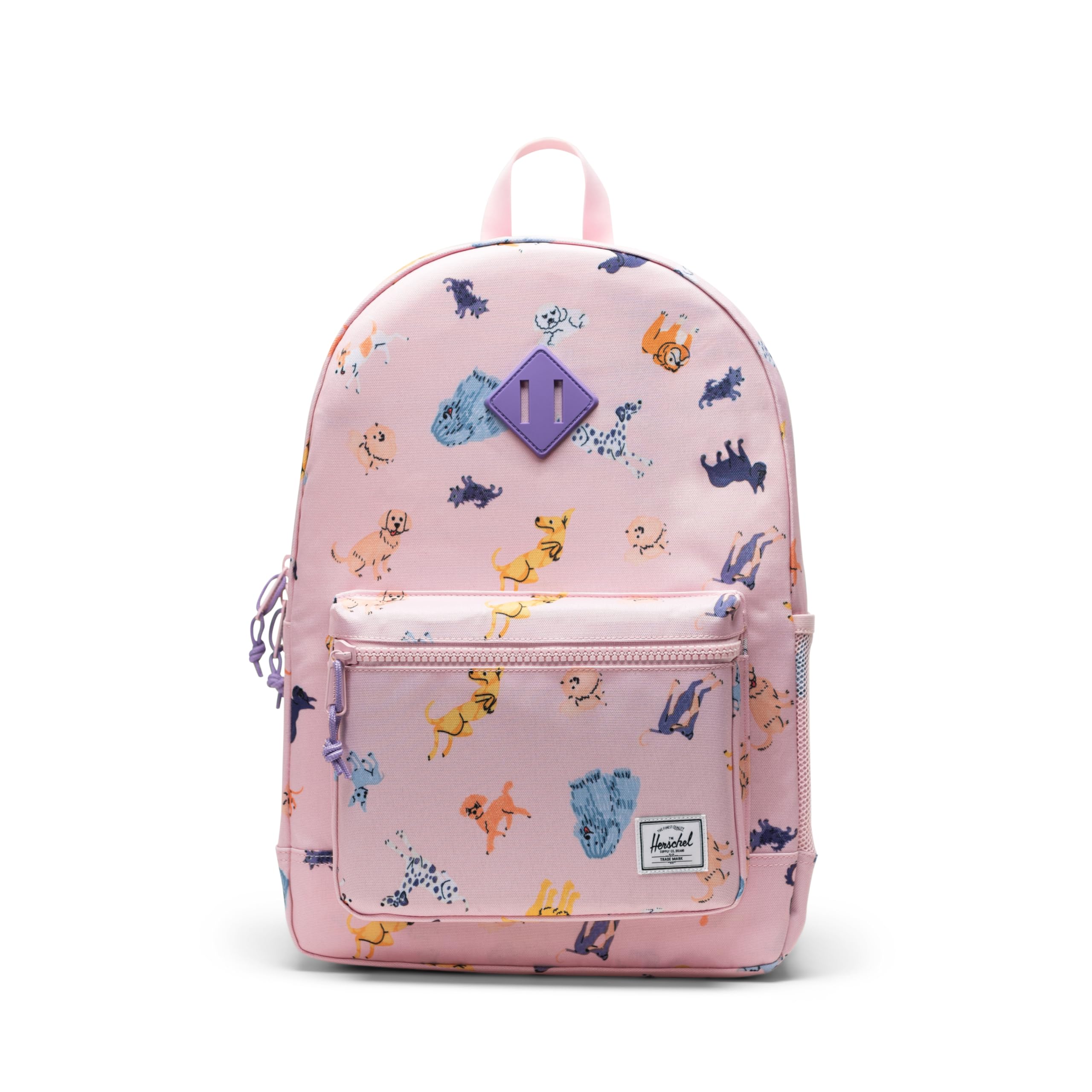 Heritage Printed Dog Çocuk Pembe Sırt Çantası