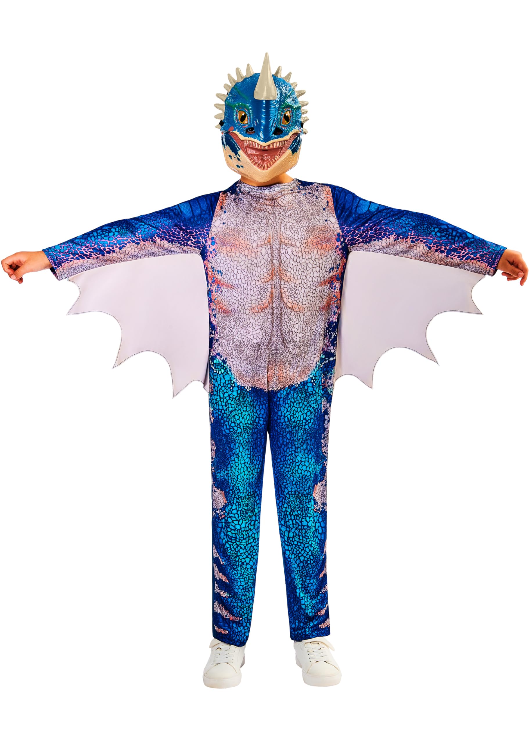 Rubies Official How To Train Your Dragon, Nadder Child Costume, Kids Fancy Dress, Size Age 5-8 Years Halloween