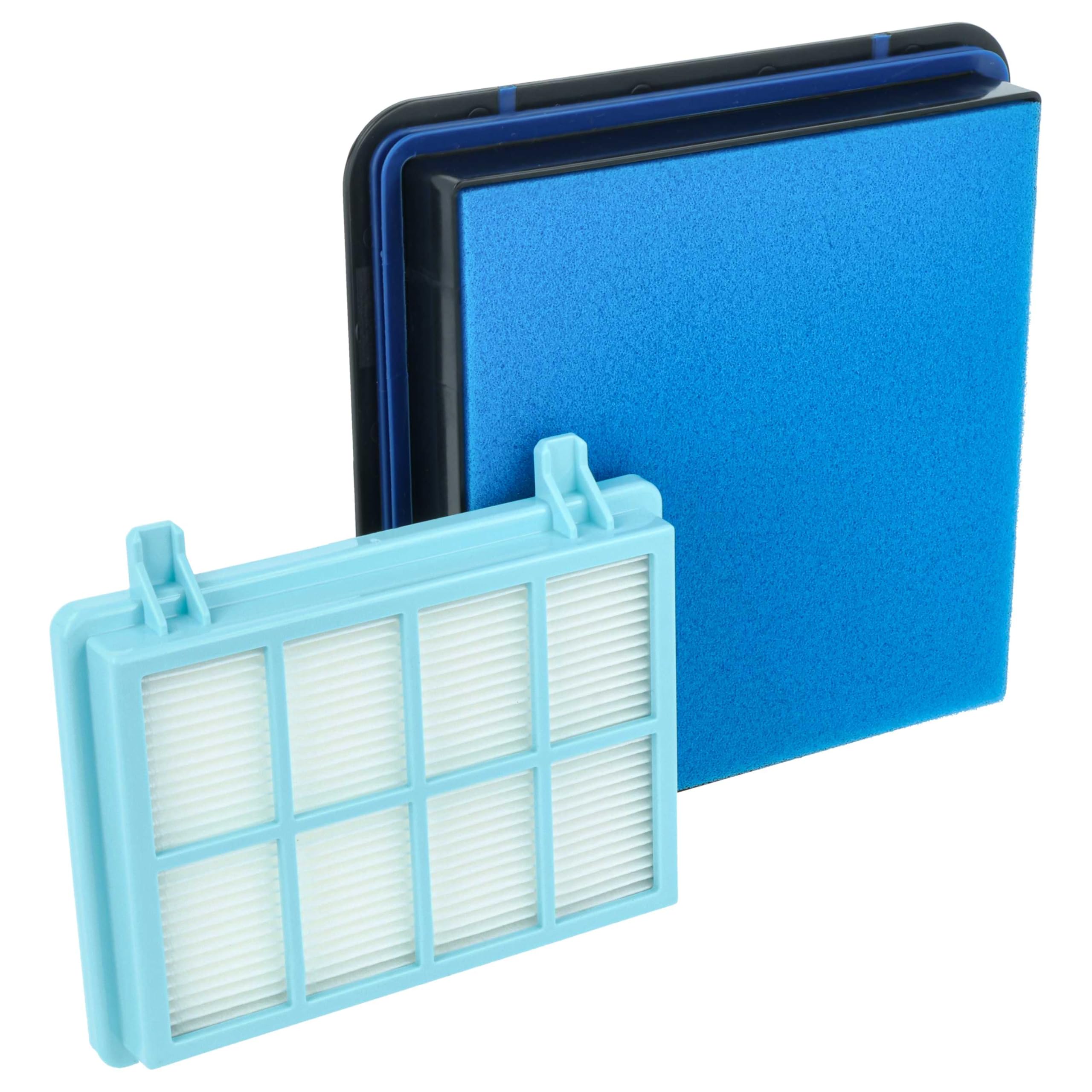 Vhbw 3x Filtro compatible con Philips PowerPro Compact FC9330/09