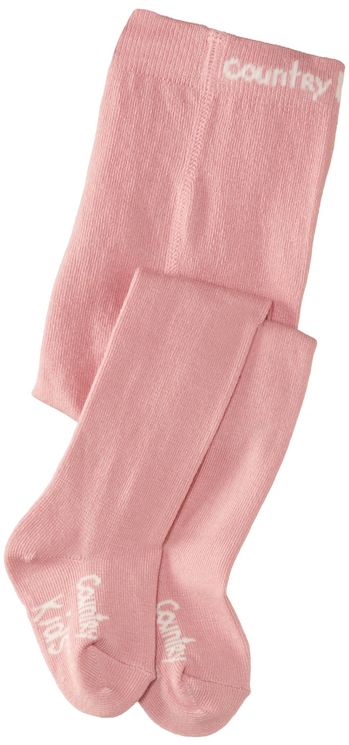 Country Kids Girl's Luxury Cotton Tights, Pink (Antique Rose), 9-11 Years UK