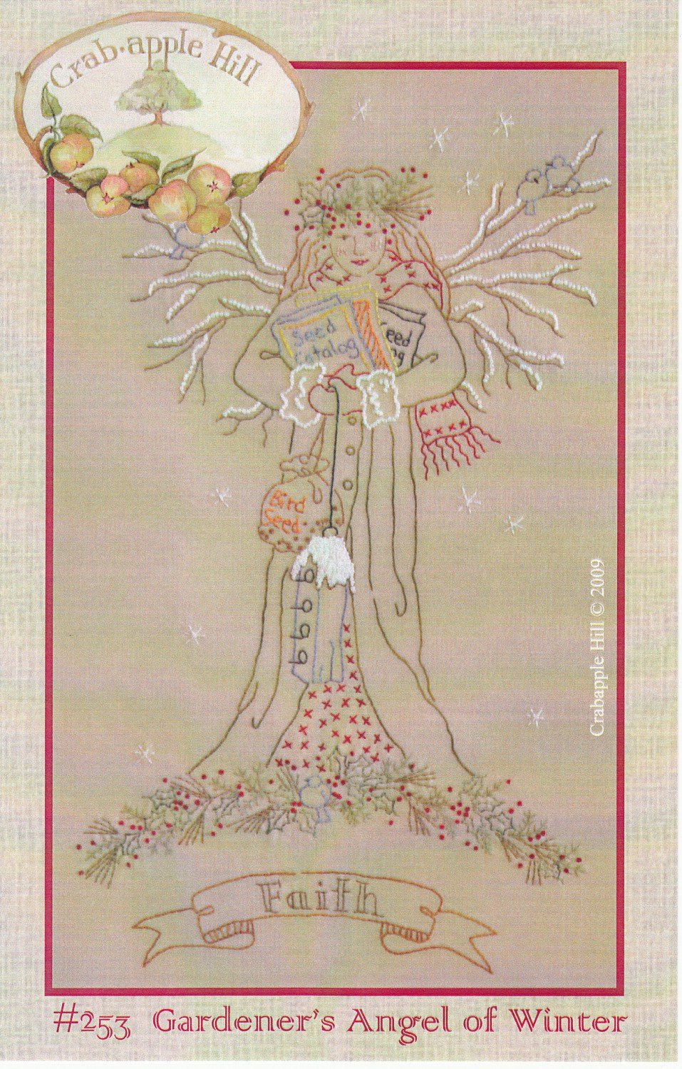 Angel Embroidery Pattern EMBROIDERY & ORIGAMI