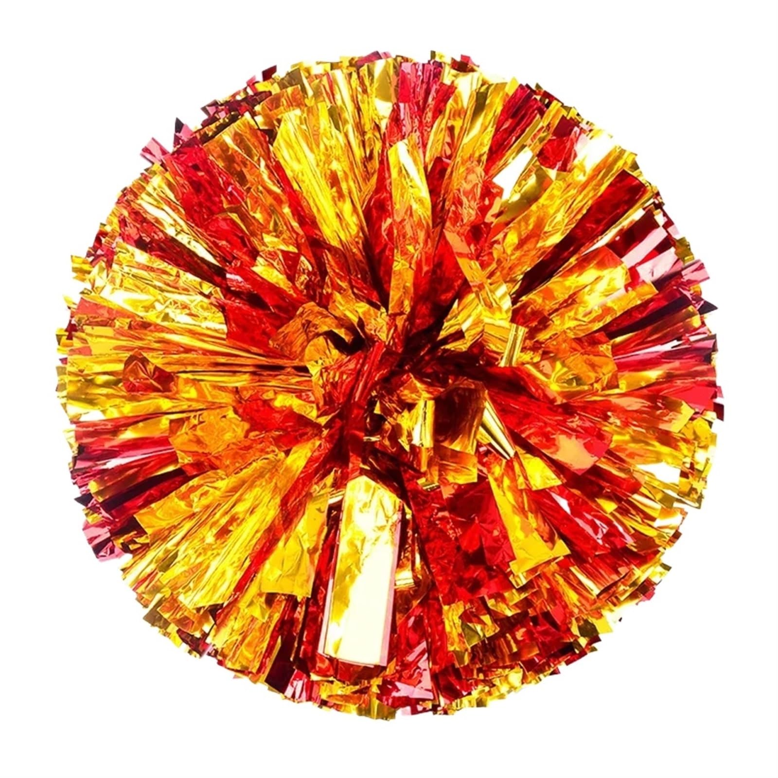 ZWCSHUU Cheerleader Pom Poms Colorful Cheerleading Pom Poms Finger Cheer Balls Dance Accessories(Color9)