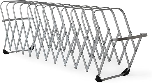 LEE Flexifile Expandable Collator to Organizer, 12 Sections, Letter to Legal Size Files, 6" X 6.75" X 10.5", Silver