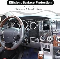 Vista 3 de Cubierta de moldura del panel del tablero para Toyota Tundra 2007 2008 2009 2010 2011 2012 2013, accesorios de decoración interior de ABS