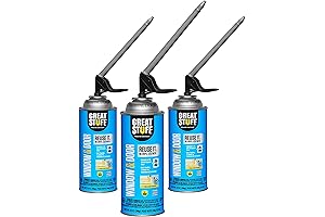 Insulation/Expanding Foam 3 Pack: Seal Home Gaps Effortlessly