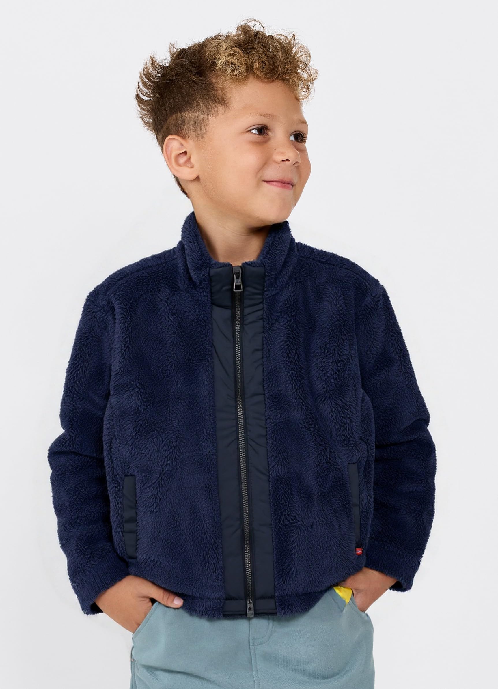 Kabooki LEGO® Kinder Teddyjacke – Kuschelige Teddy-Fleecejacke für Jungen und Mädchen in verschiedenen Farben