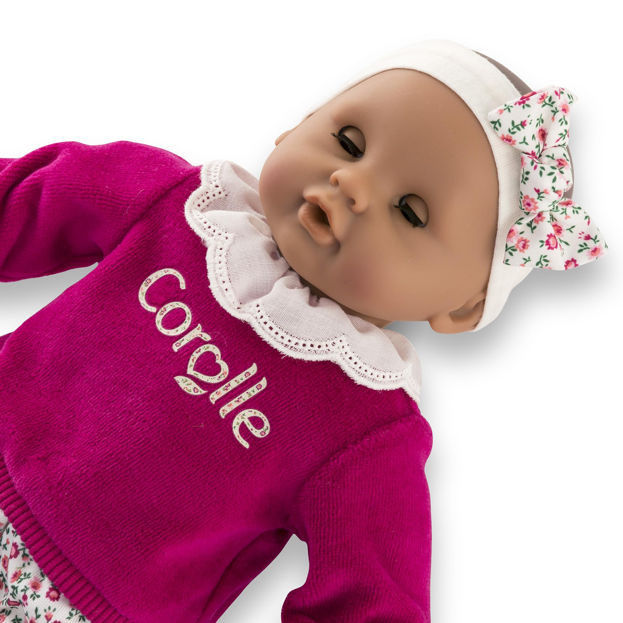 Corolle - Mon Premier Poupon, Bébé Calin Maria Rose Grenadine, 30 cm, dès 18 Mois, 9000100920