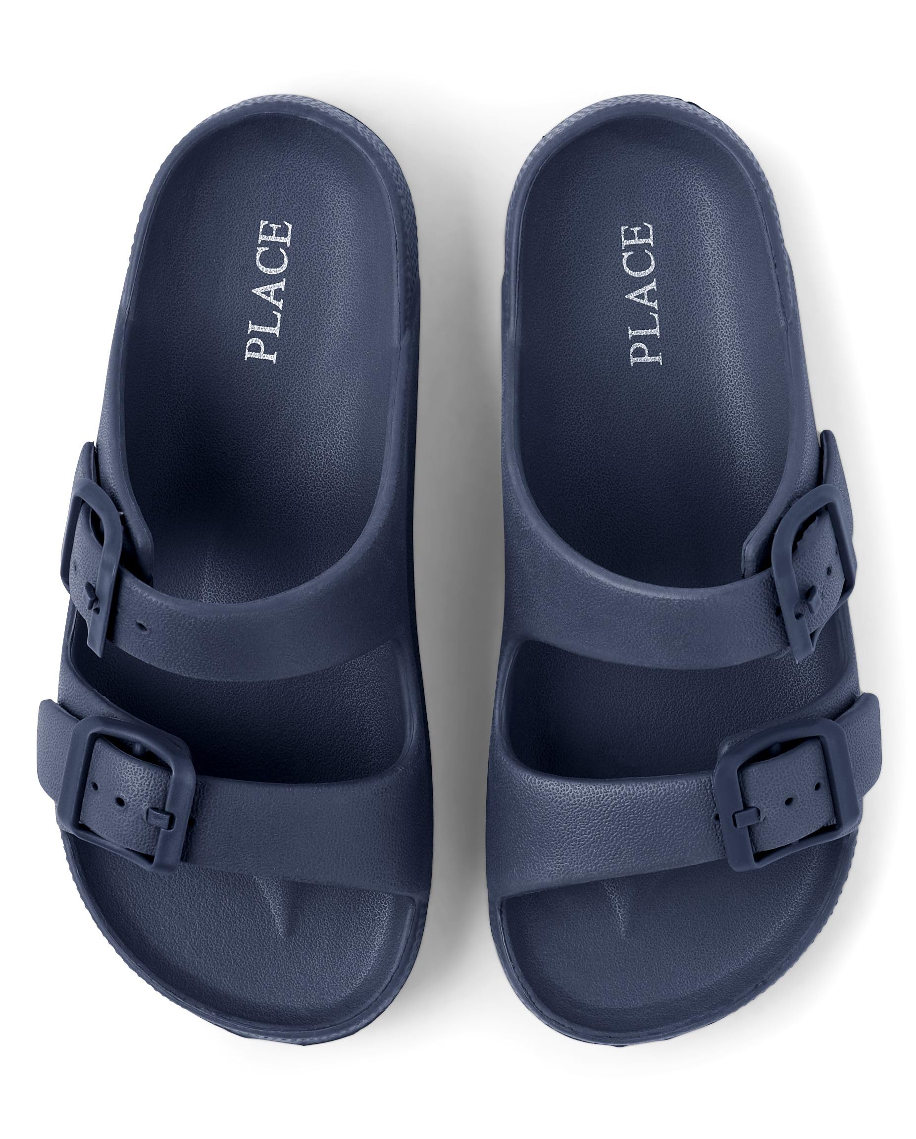 Boy's Double Buckle Slide Sandals