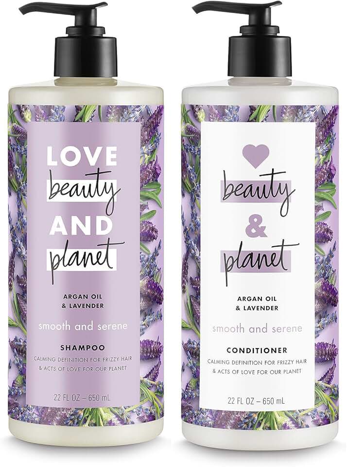 lavender shampoo and conditioner