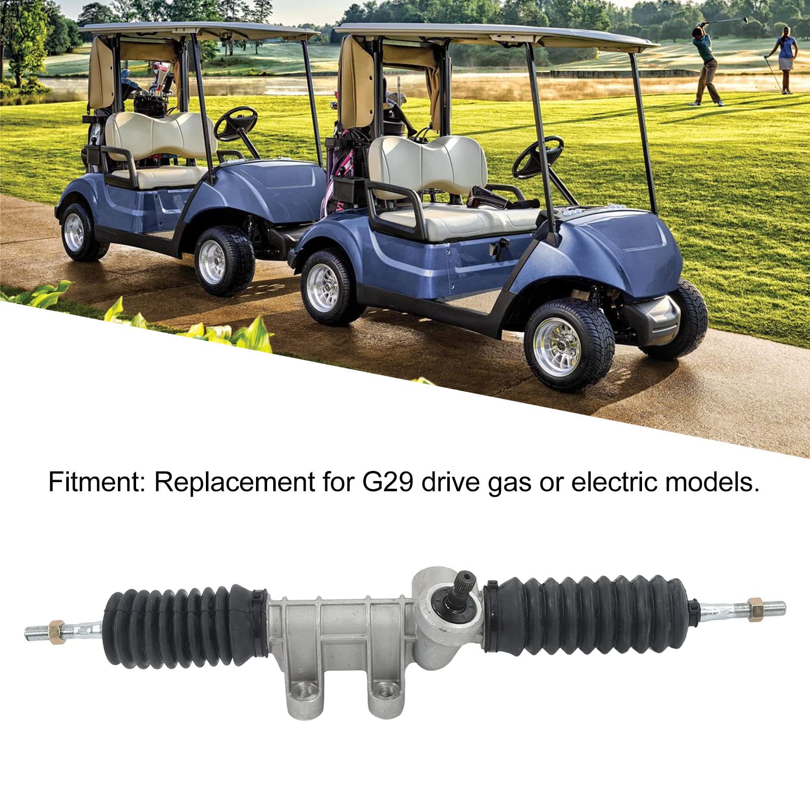 aqxreight Gruppo di Box Sterzo JW1 F3400 00 Sostituzione per G29 Drive Gas Electric Manufacured Box Can BoxersbellySteering AssemblyClub Cancella