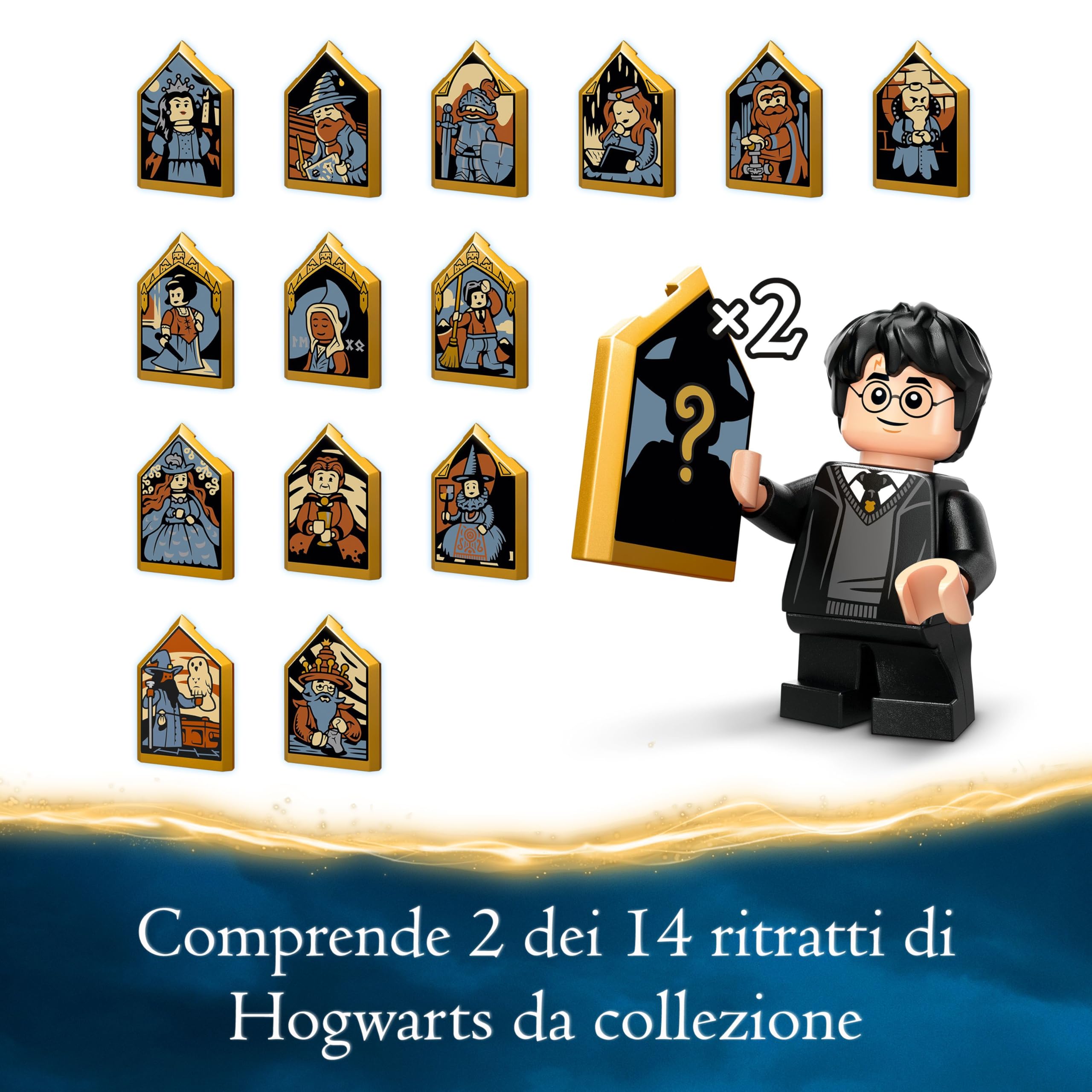 LEGO Harry Potter La Capanna di Hagrid: una Visita Inattesa, Giochi per Bambine e Bambini da 8 Anni in su, Casa Giocattolo da Costruire con 7 Personaggi, Idea Regalo dal Wizarding World 76428