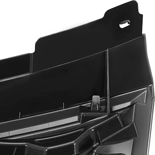 Miniatura 9 de HECASA Parrilla Delantera Compatible con Ford Explorer 2018-2019 Parachoques Delantero Superior Rejilla de Capó Cromada Negro y Plateado