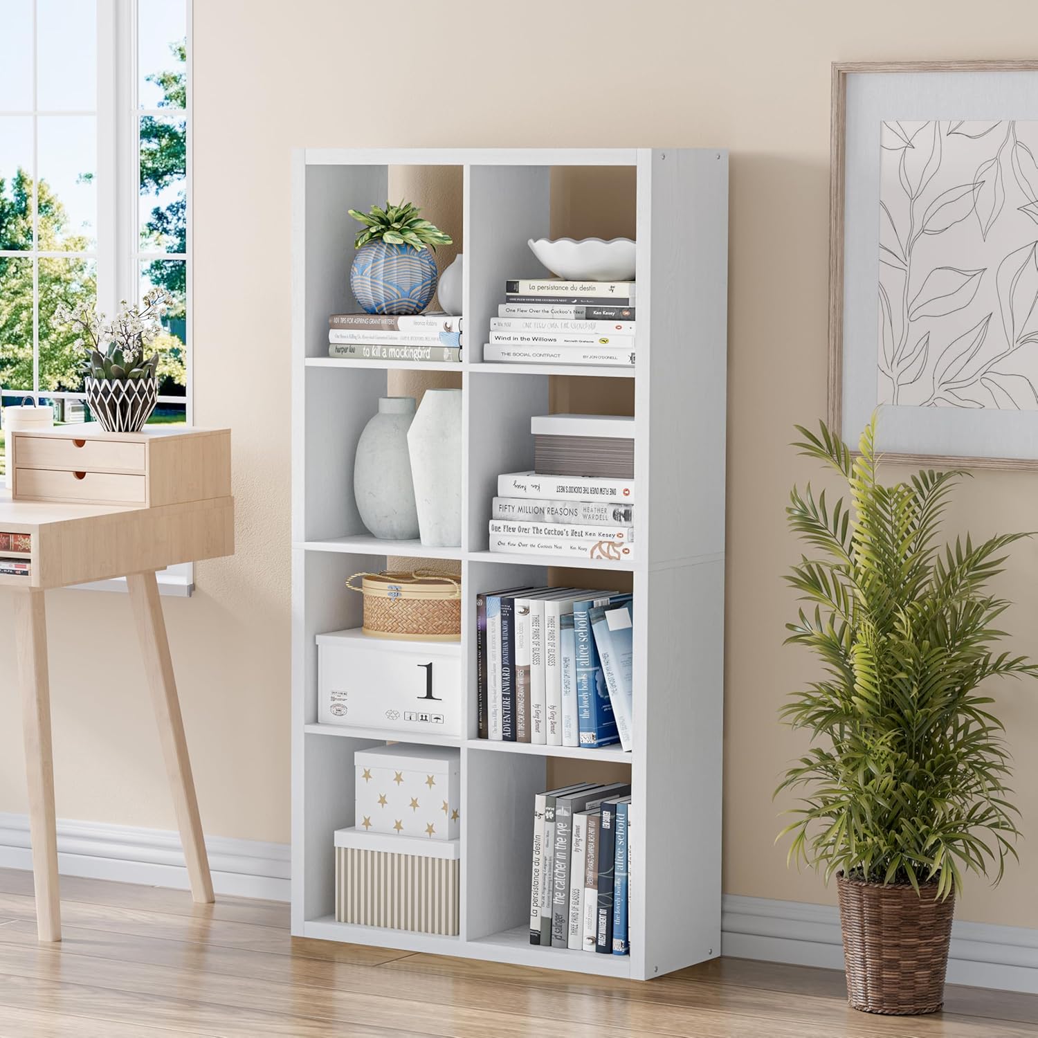 Amazon.com: VDNEND Cube Storage Organizer Bookcase, Decorative 11 inch ...