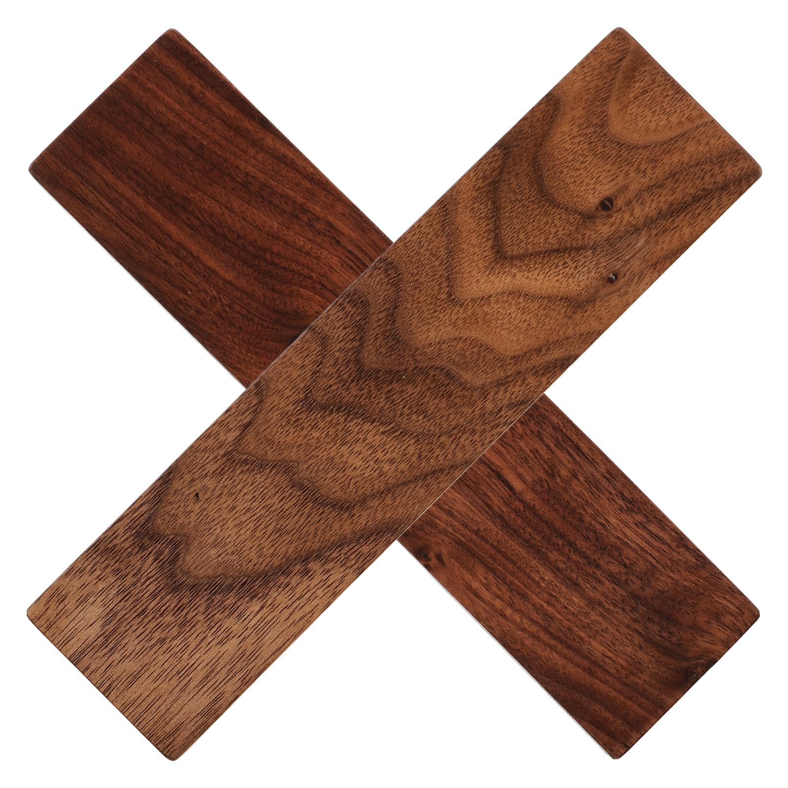 IMIKEYA 10 Piezas Bloques de Madera de Nogal Negro para Tallar,