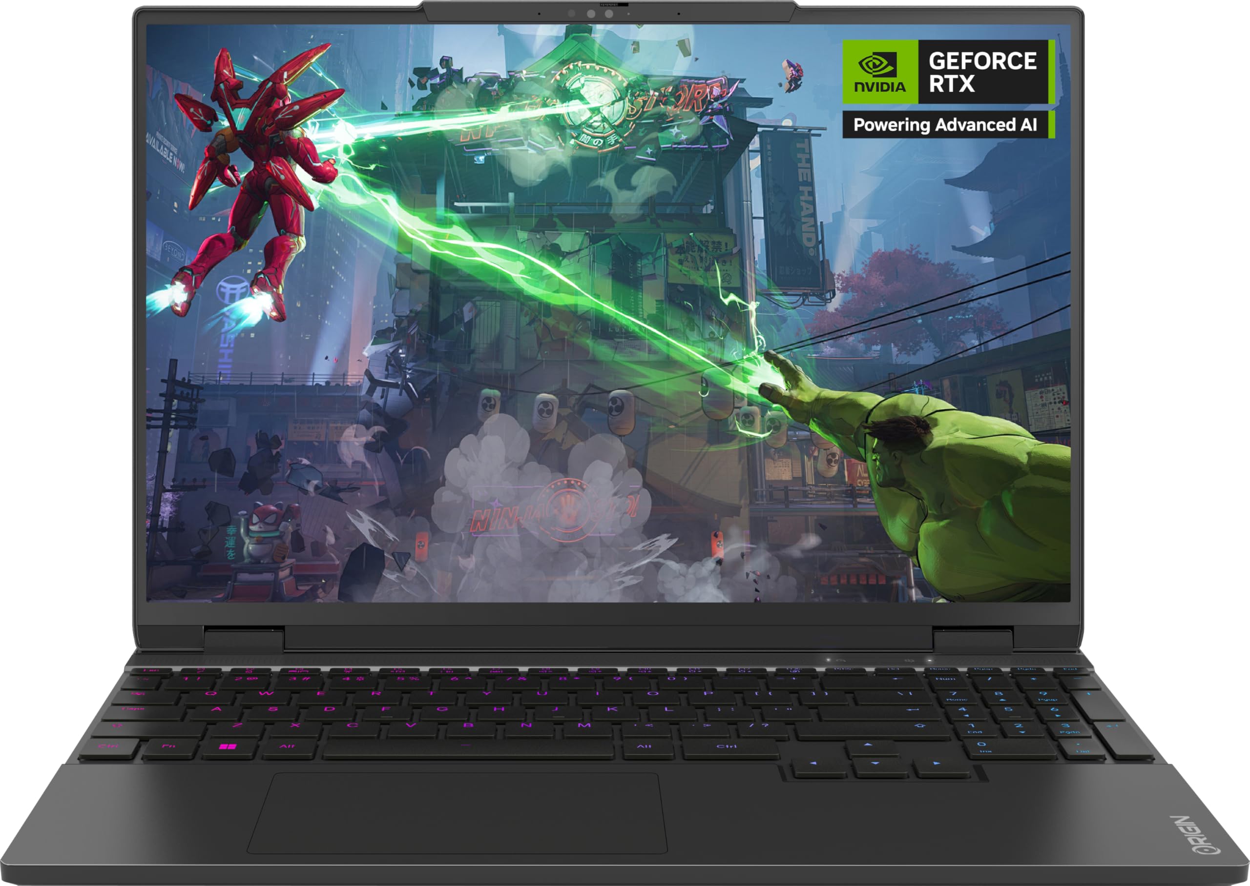 ORIGIN PC EON15-SL Gaming Laptop – 15.3" WQXGA 240Hz Display, Intel Core i9-14900HX, NVIDIA GeForce RTX 4070, 32GB DDR5, 1TB NVMe M.2 SSD, Wi-Fi 6E, Bluetooth 5.2, Ethernet, Windows 11 – Black