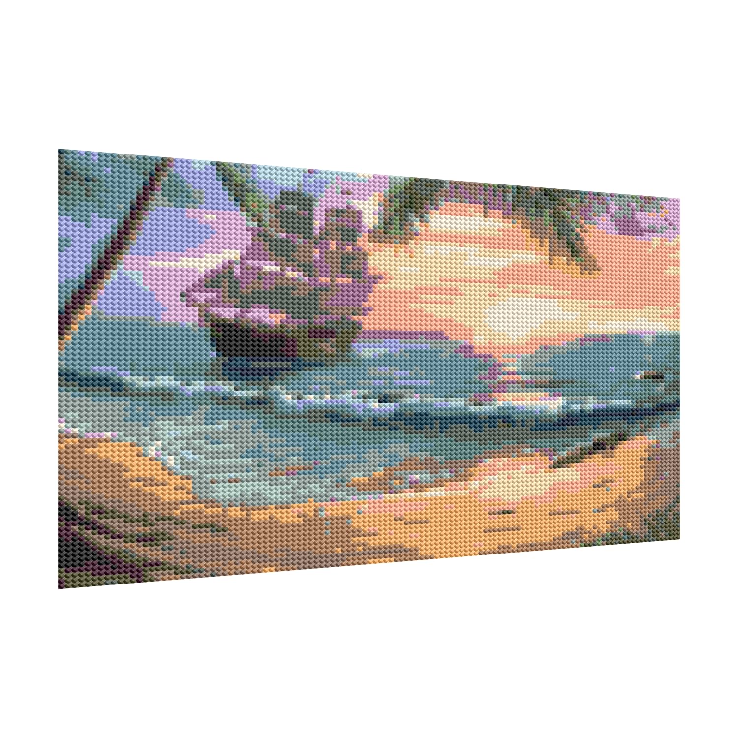 Amazon.com: DOTZSO Beach Diamond Painting Kits for Adults, Easy