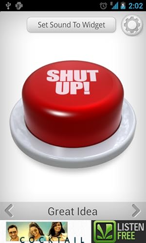 Shut Up Button!