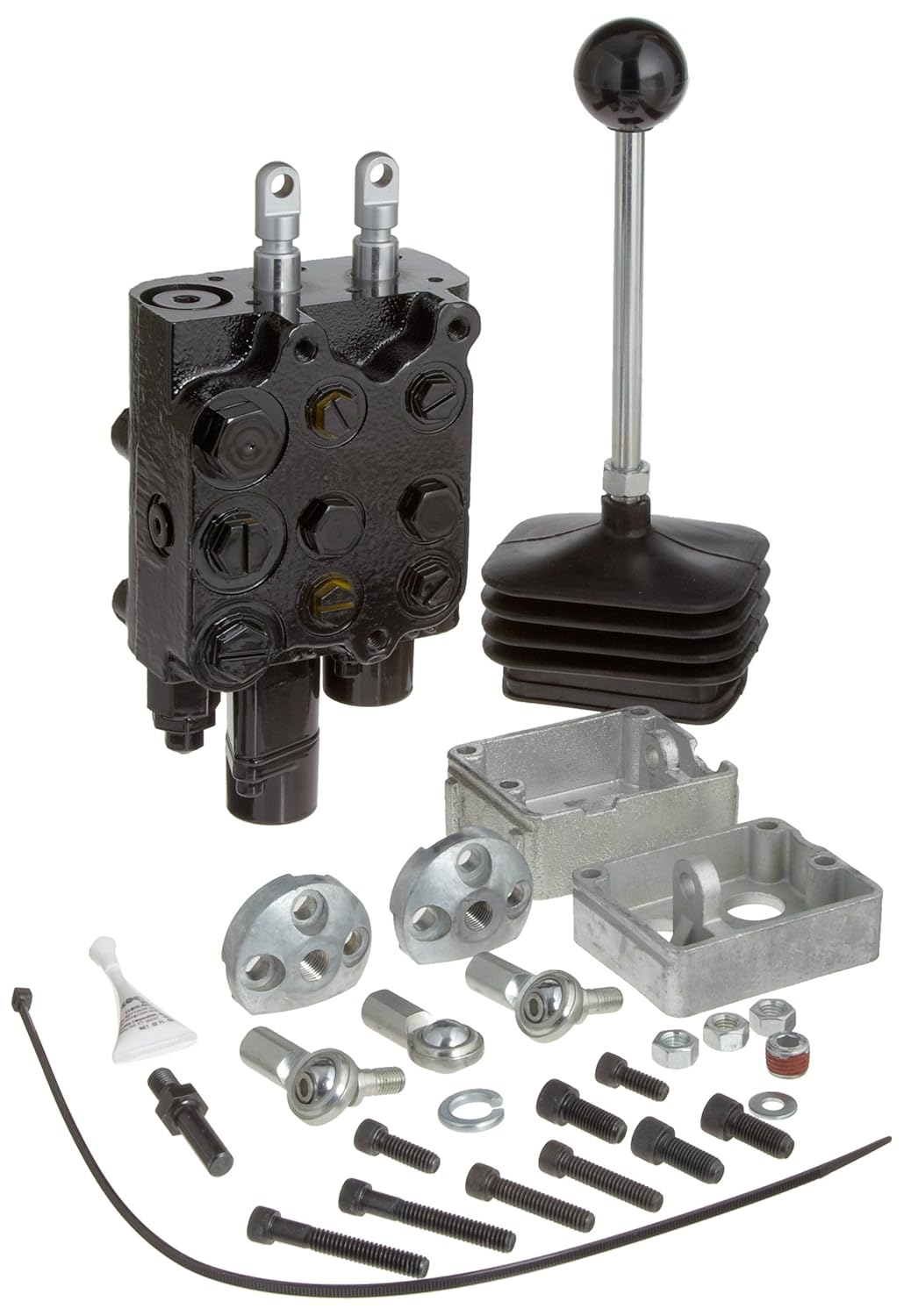 Prince LVT1GB5AB7 Loader Valve, Monoblock, Cast Iron, 2 Spool, 4 Ways