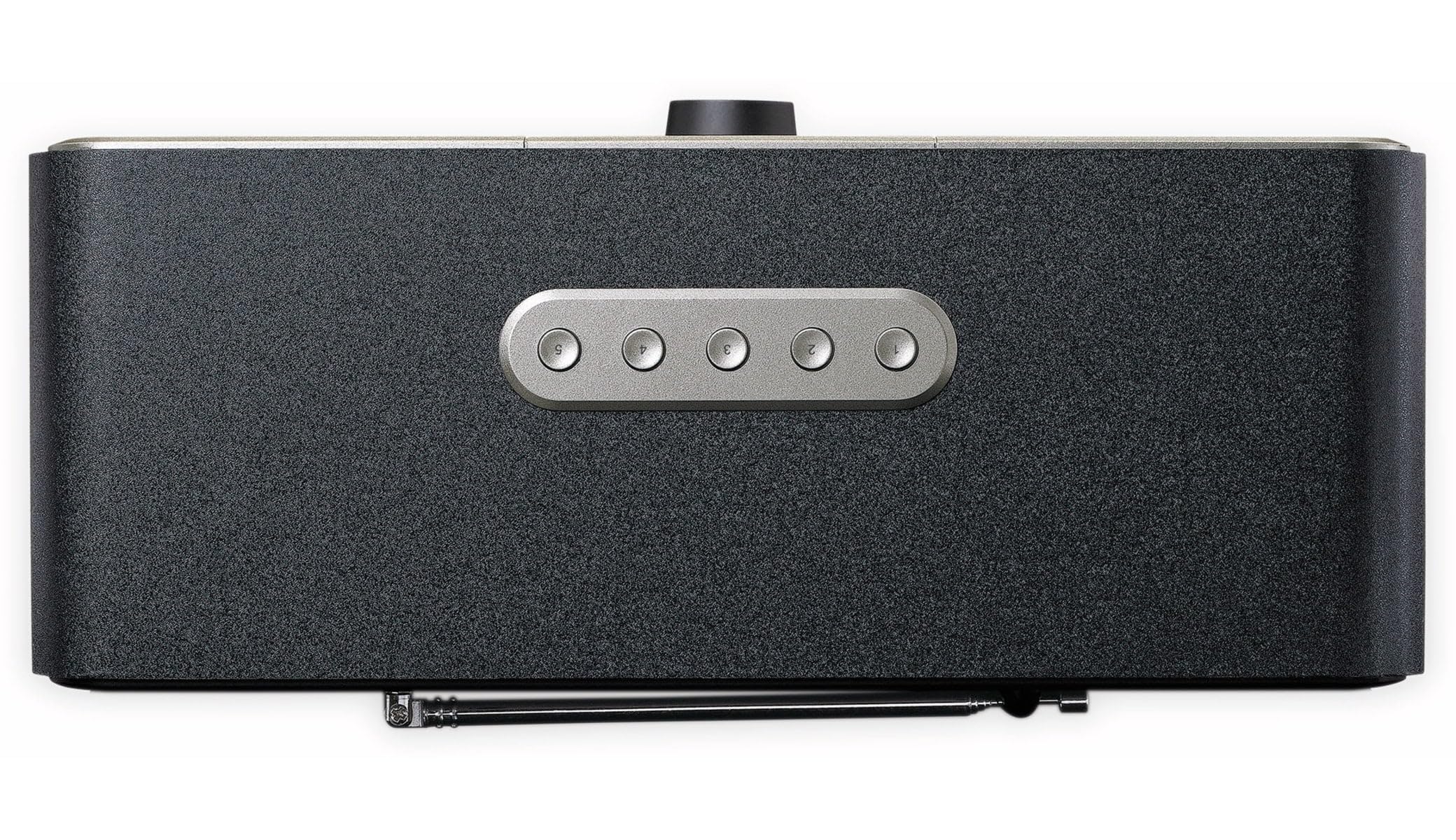 Lenco DAR-030 - DAB+ Radio - Bluetooth V.5 - DAB+ und FM Empfänger - 10 Senderspeicher - 2 x 3 Watt RMS - Fernbedienung - Alarmfunktion - Schwarz