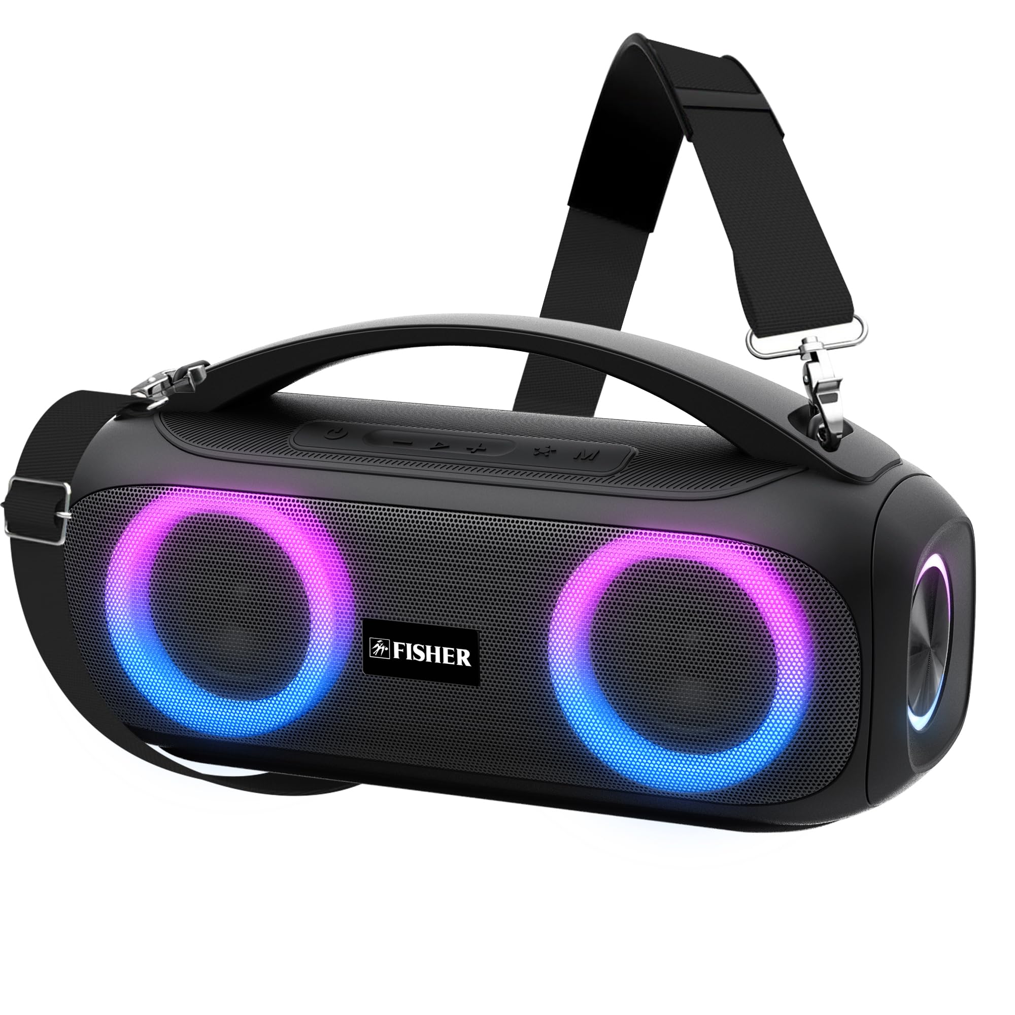 Amazon.com: Fisher Portable Bluetooth Speakers, IPX5 Waterproof