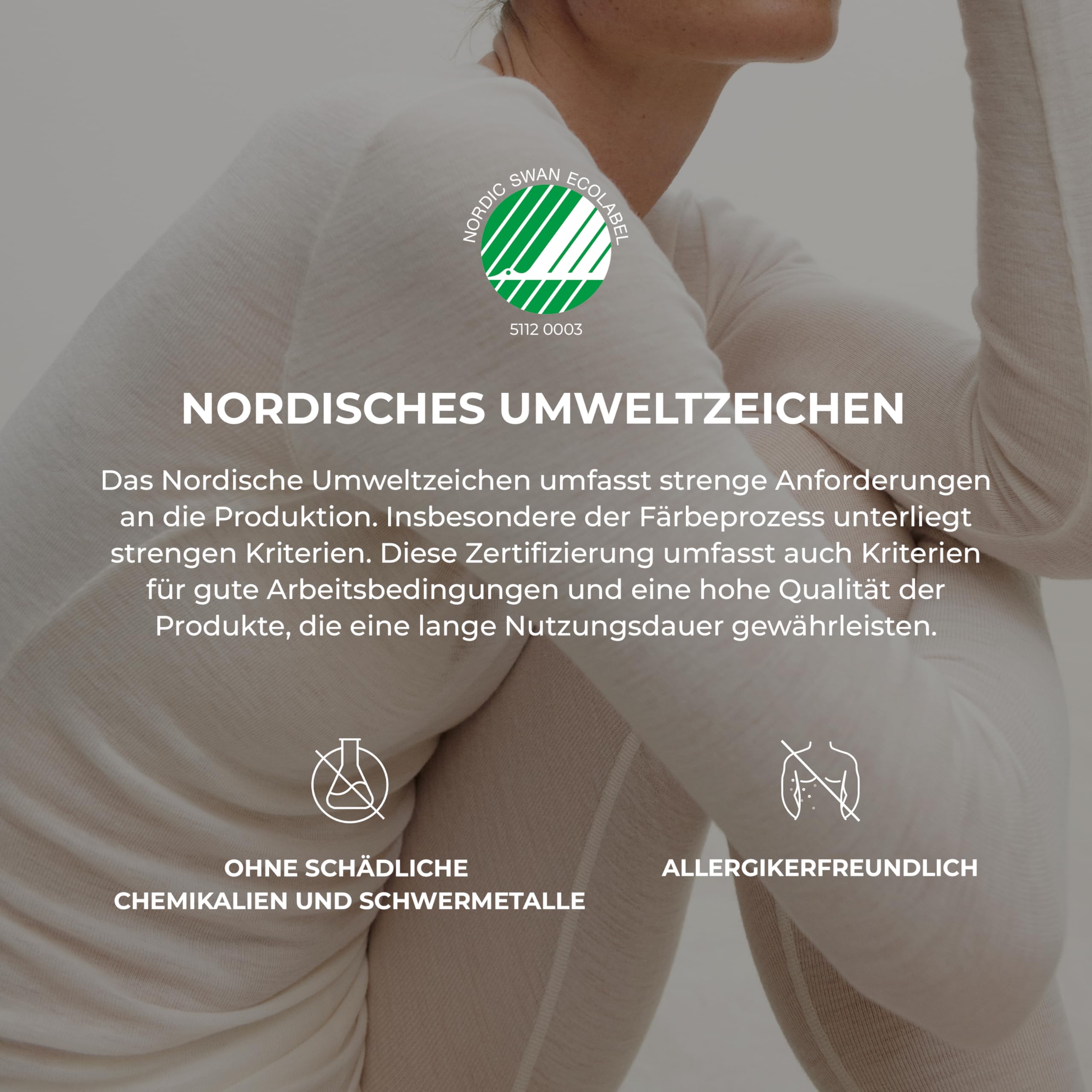 Dilling Langarmshirt für Damen aus Merinowolle