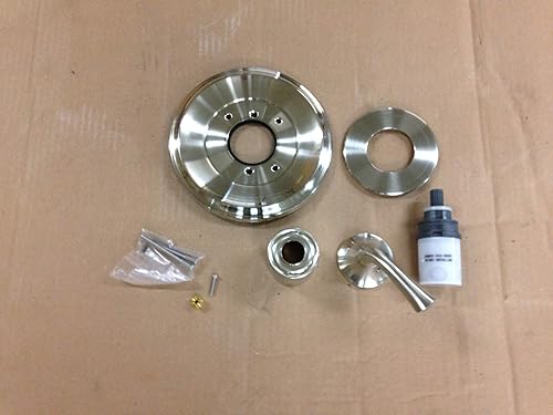 Miniatura 2 de American Standard TU106500.295 - Kit de embellecedores para válvula de paciencia con cartucho, níquel cepillado