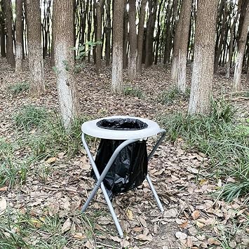 Camping Toilet Portable Toilet for Camping Folding Toilet for Camping and Hiking Outdoor Camping Commode