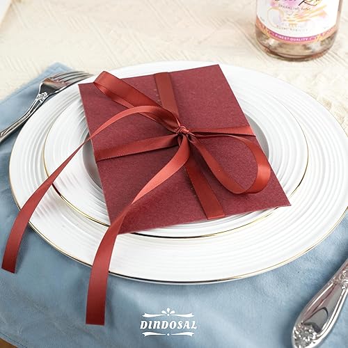 Miniatura 7 de Cinta de satén óxido de 12 pulgada, cinta de seda de óxido para decoración de bodas, cinta delgada de óxido para envolver regalos, cinta de pelo