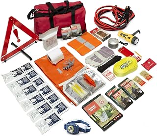 Emergency Zone Premium Roadside Assistant Emergency Car Survival Kit. 1 Pack