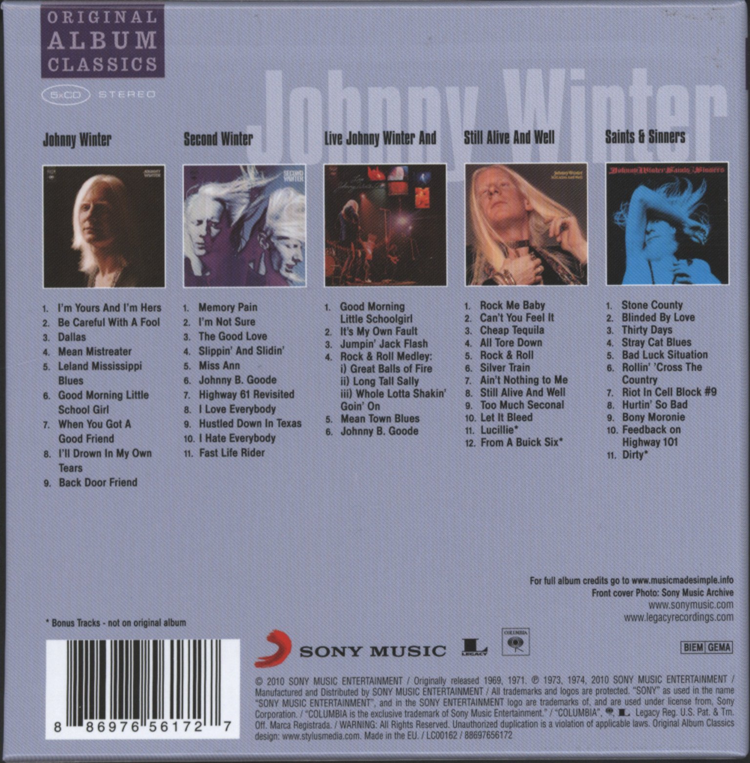 Original Album Classics