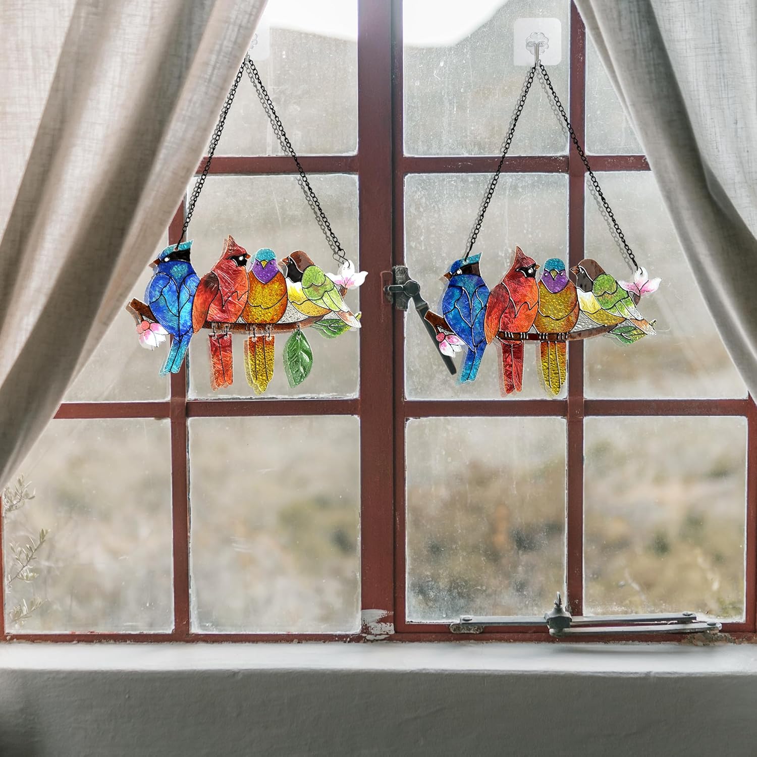 バスティン ステンドグラスHollyヒイラギ グラスマスターズ社