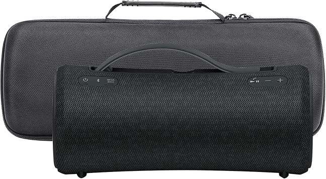 Aenllosi Hard Case Replacement for Sony SRS-XG300 / SRS-XB43 Extra BASS Wireless Portable Speaker (Black)