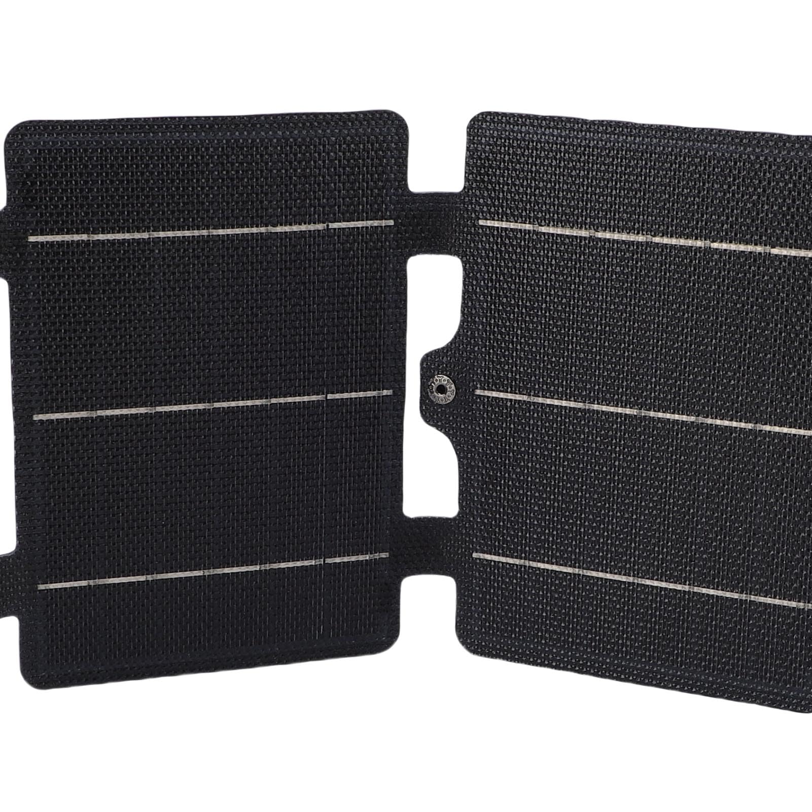 Generic Panel Solar Portátil Multifuncional, Cargador de 20W, Diseño Plegable Impermeable para Senderismo, Camping, Uso Al Aire, Silicio Monocristalino