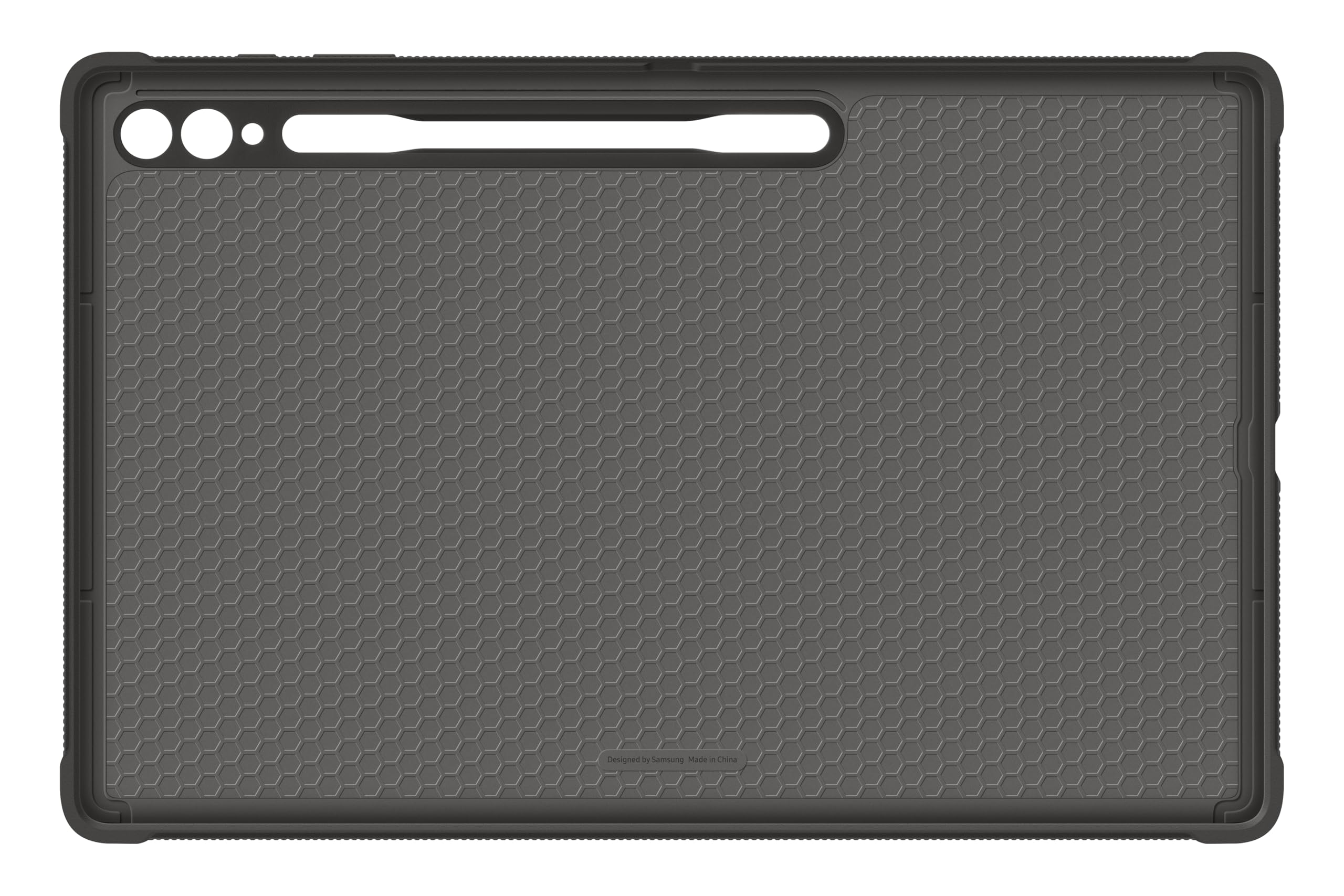 Samsung Outdoor Cover EF-RX910 für das Galaxy Tab S10 Ultra, Tab S9 Ultra, Tablet Cover, Tablet-Hülle starker Schutz, praktische Aufstellmöglichkeiten, sicherer Halt, inkl. S Pen Aufbewahrung, Black