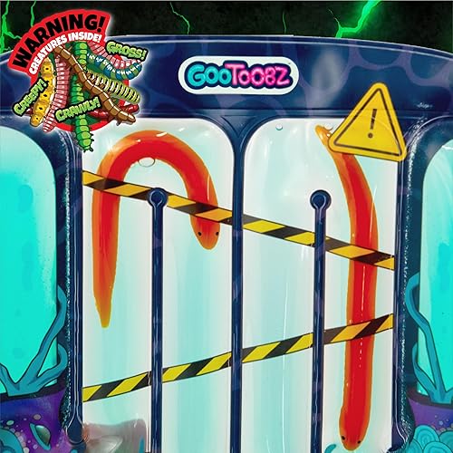 Miniatura 2 de GooToobz Squigglers - Tubos sensoriales esponjosos rellenos de agua colorida, purpurina, no tóxico, sin ensuciar, apretable, alivio del estrés y la