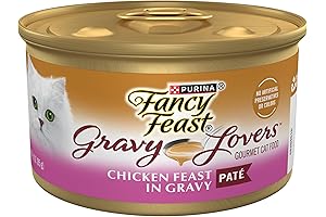 Purina Fancy Feast Gravy Lovers Chicken Feast Pate in Gourmet Wet Cat Food Gravy