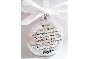 White Christmas Sisters Ornament