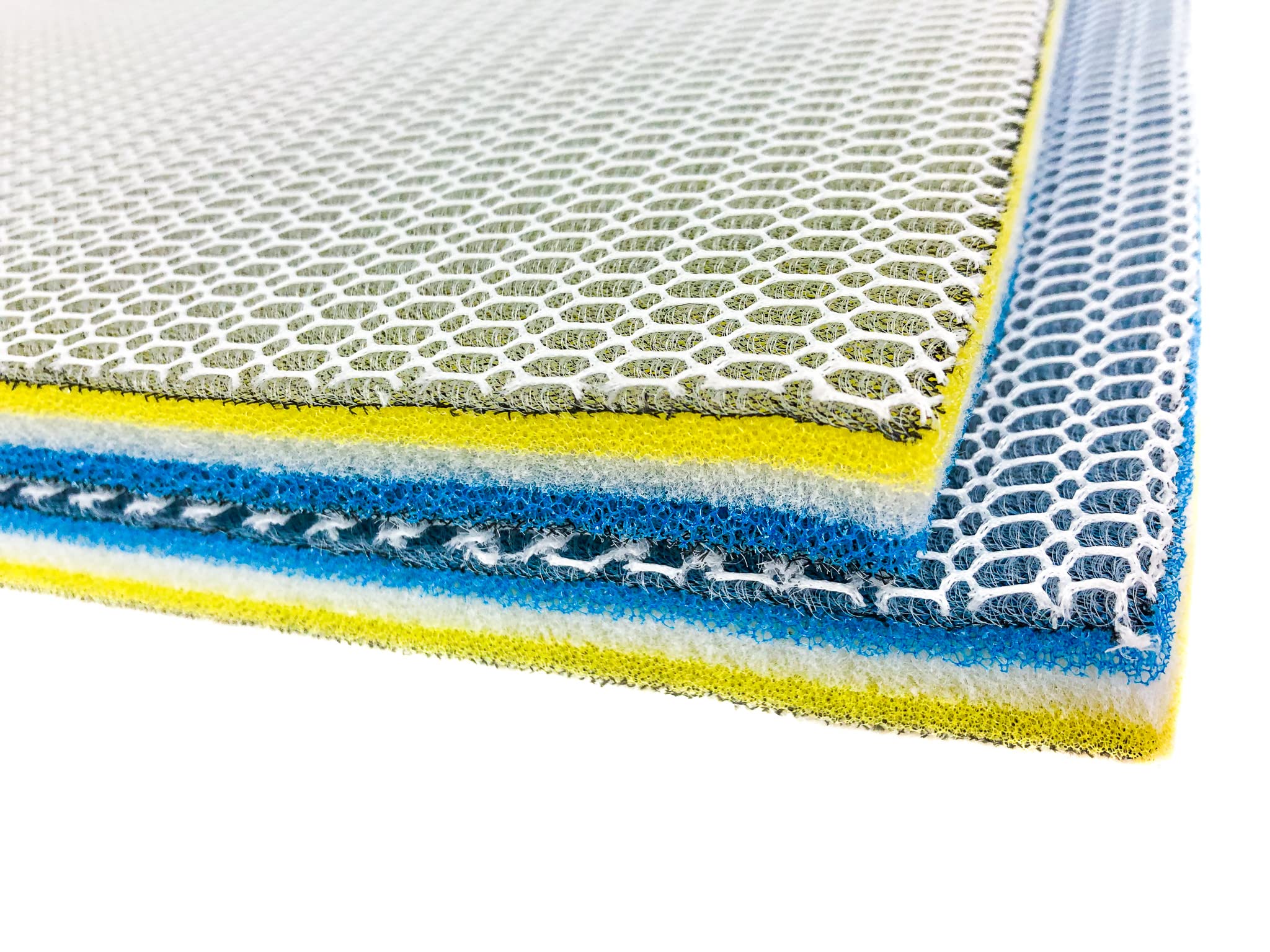 Aquarium Filter Media - 9-Layer Filter Pads for Aquarium, Fish Tank Accessories Sponge Filter, 12 × 48 inch Super Filtering Effect Filter Floss for Fish Tank Filters Media and Pond (12