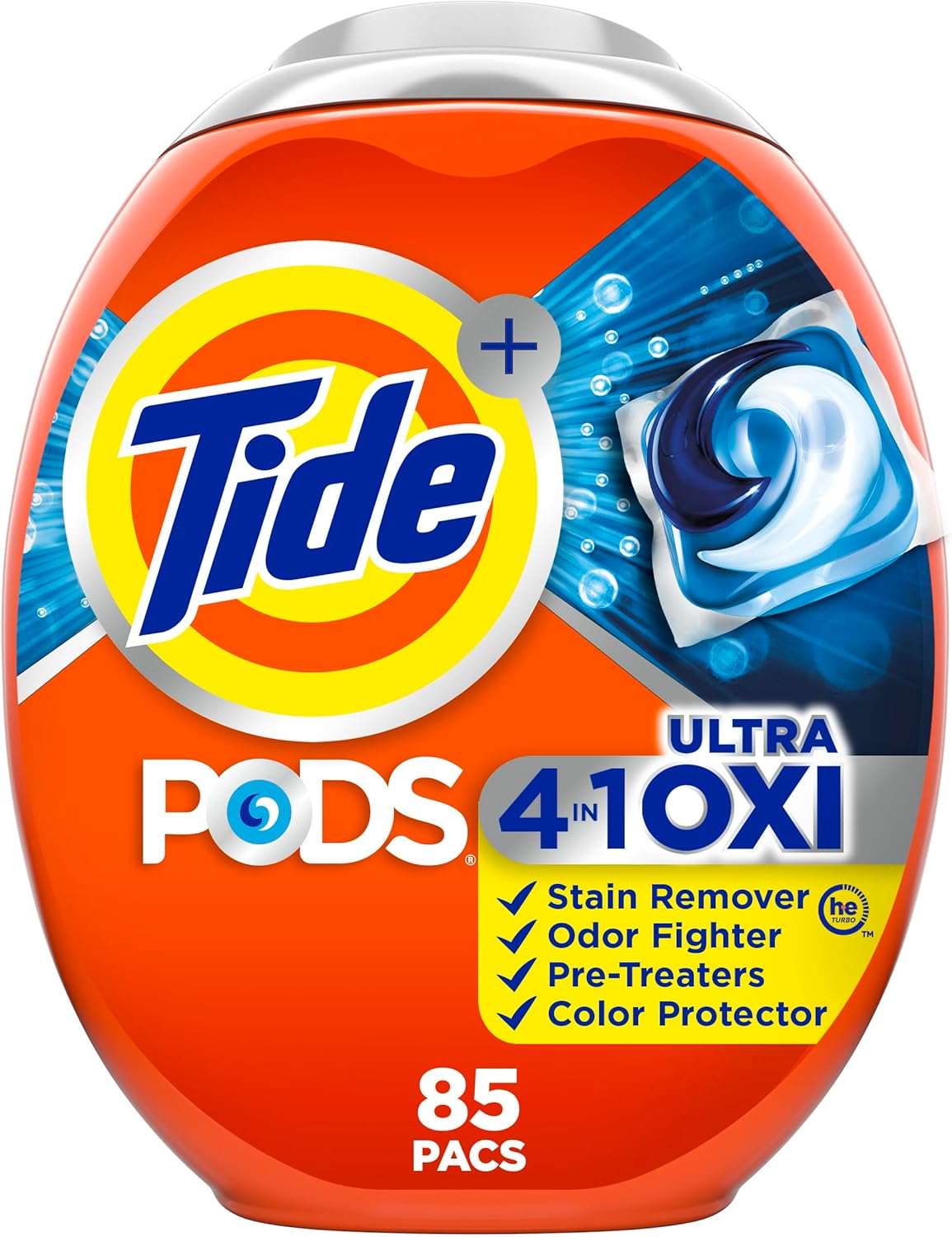 Tide 4-in-1 Ultra Oxi PODS Laundry Detergent Pacs