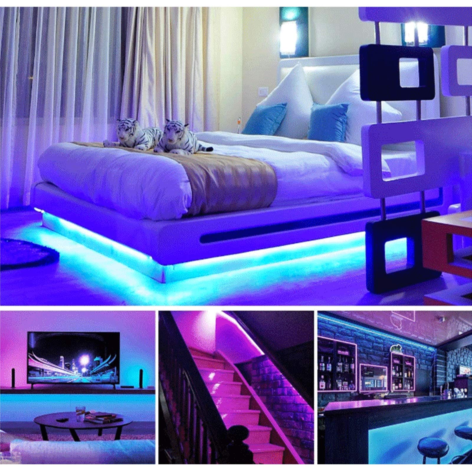 Striscia LED 10M, LED Striscia Musica Controllato Da APP, Alimentata - Foto 9