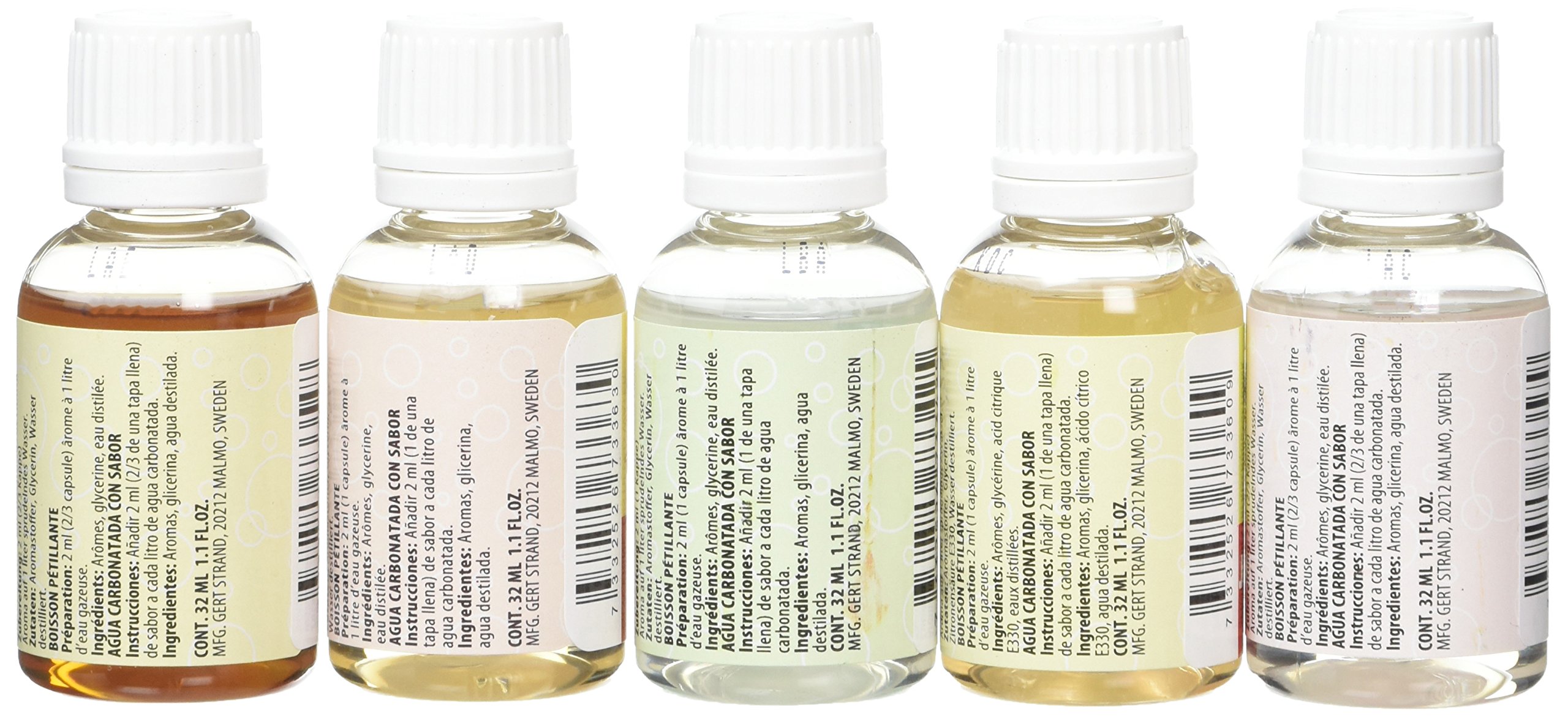 Sparkling Water Flavours kit 2 5 Pack x 32 ml Sugar Free Water