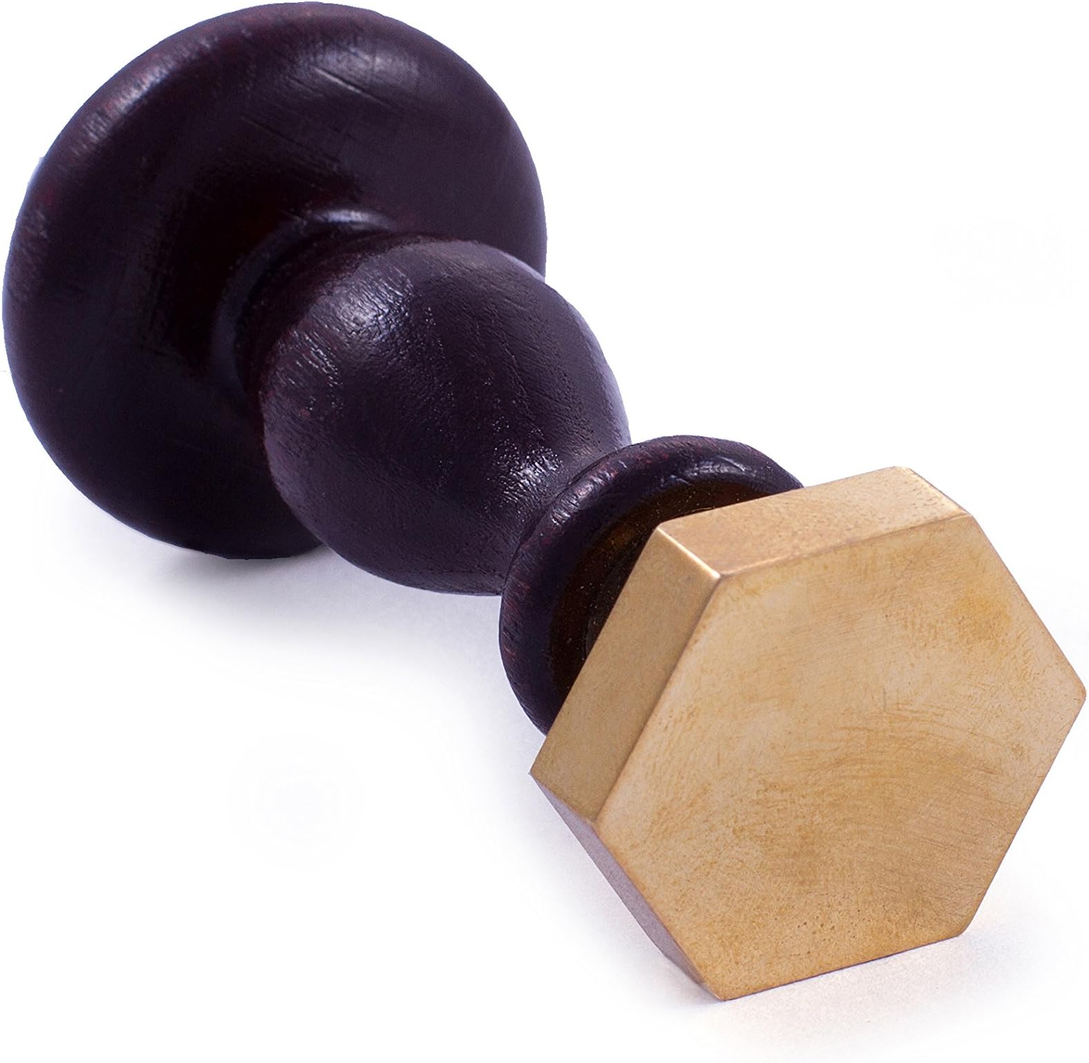 Personalized Wax Seal Wax Seal with your initials in Hexagonal Shape 30 x 30 mm