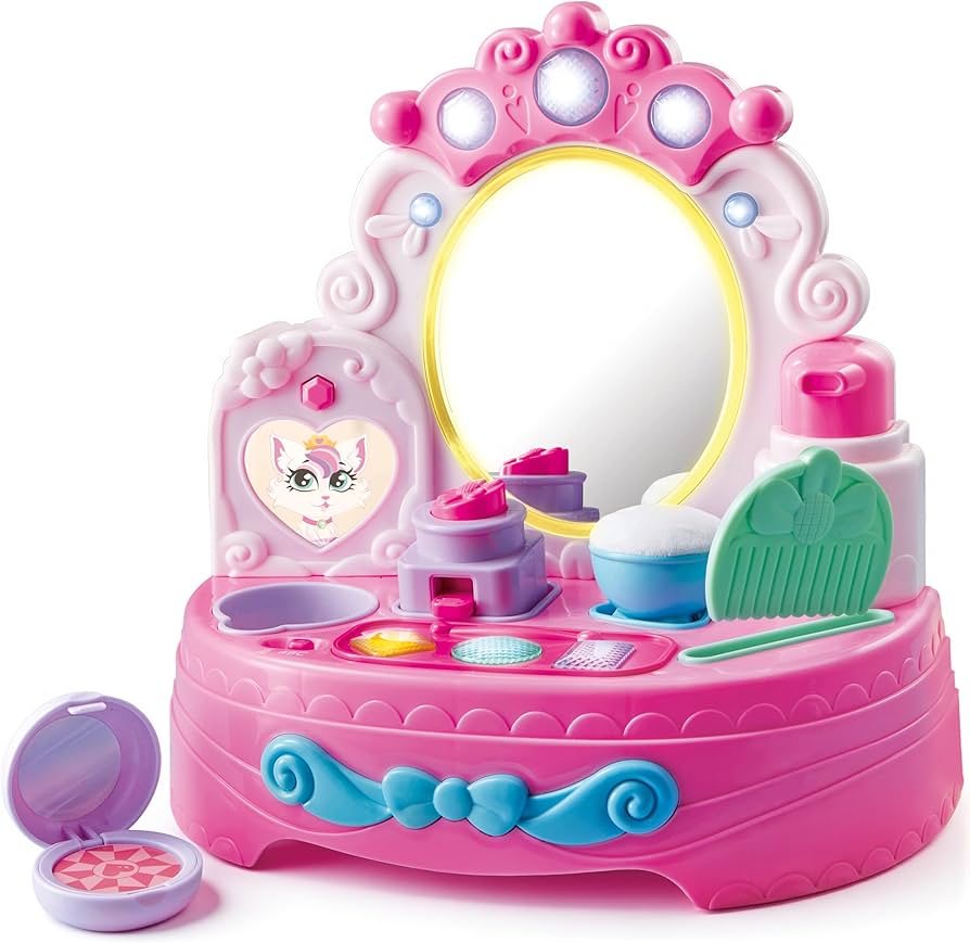 Amazon.com: lalalark Toddler Vanity & Baby Vanity Mirror Toy