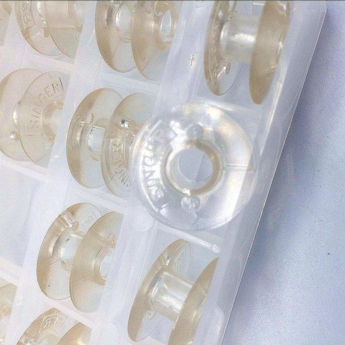 25pcs in Box Genuine Singer Sewing Machine Class 66 Bobbins 974 8019 6212 9410