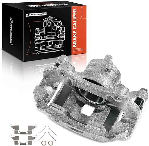 Miniatura 10 de A-Premium - Pinza de freno de disco con soporte compatible con Nissan March Micra Versa Versa Note 2012-2019