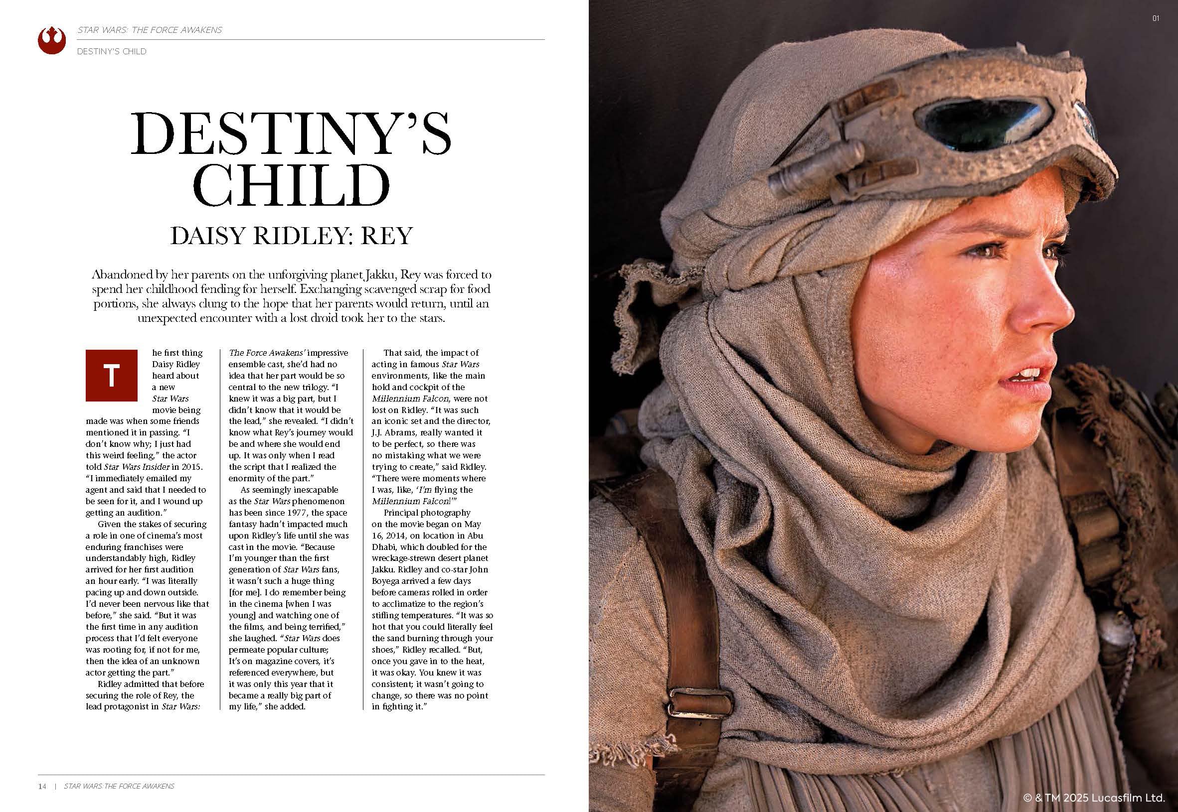 STAR WARS INSIDER PRESENTS FORCE AWAKENS 10TH ANNIV ED HC