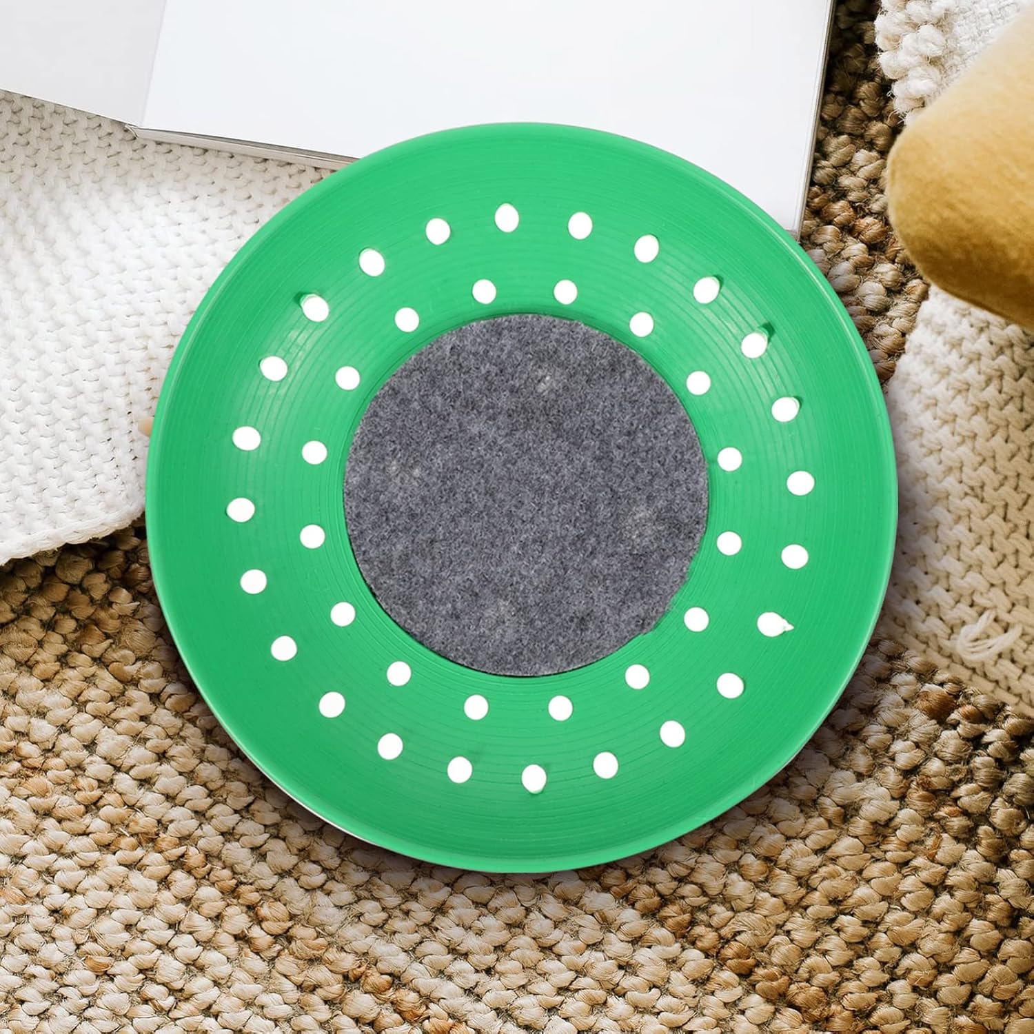 ULTECHNOVO 4pcs Bird Nesting Bowl for Pigeon Breeding Hatching Nest Mat for Quail and Bird Eggs for Garden and Porch Decoration